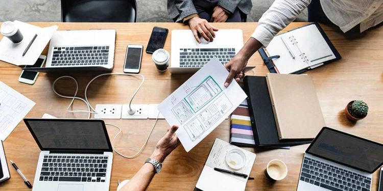 Contact illustration